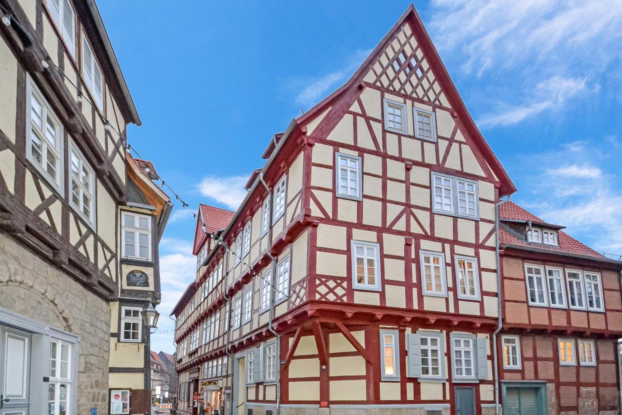 Fewo Lange Gasse 4 - 2 Obergeschoss Inkl Parkplatz Quedlinburg Ngoại thất bức ảnh